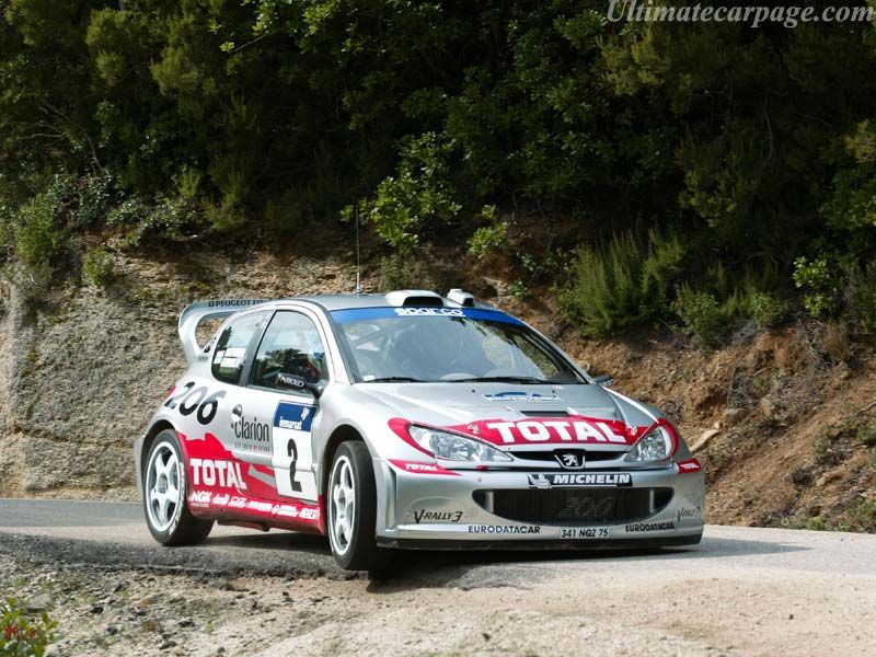 PEUGEOT 206 WRC #2 D. Auriol - D. Giraudet Rally Cataluña 2001 1:43 EUR 21,99 - ES